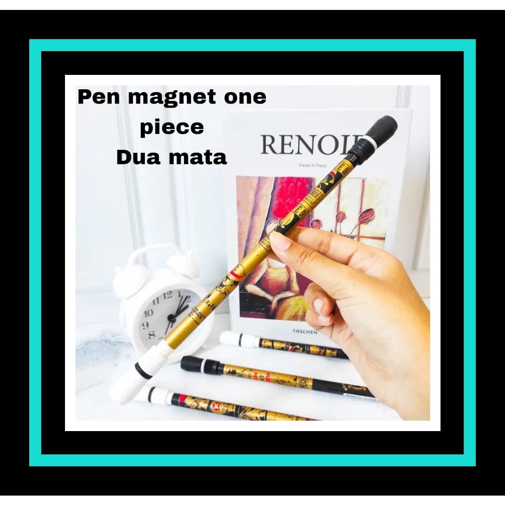 

PULPEN MAINAN PUTAR MAGNET DUA MATA PULPEN ANIME ONE PIECE V2 LUCU