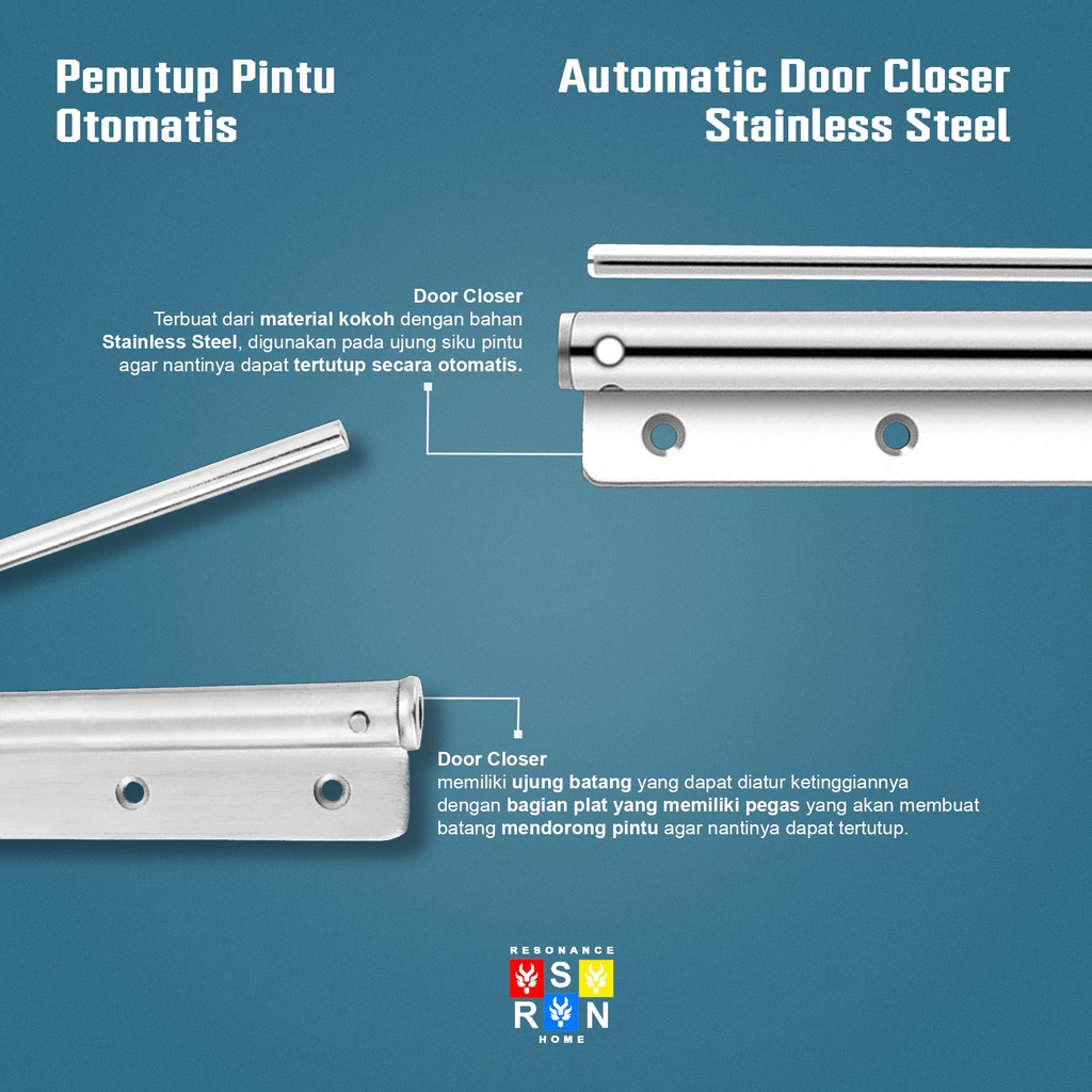 Penutup Pintu Otomatis / Automatic Door Closer / Resonance Home