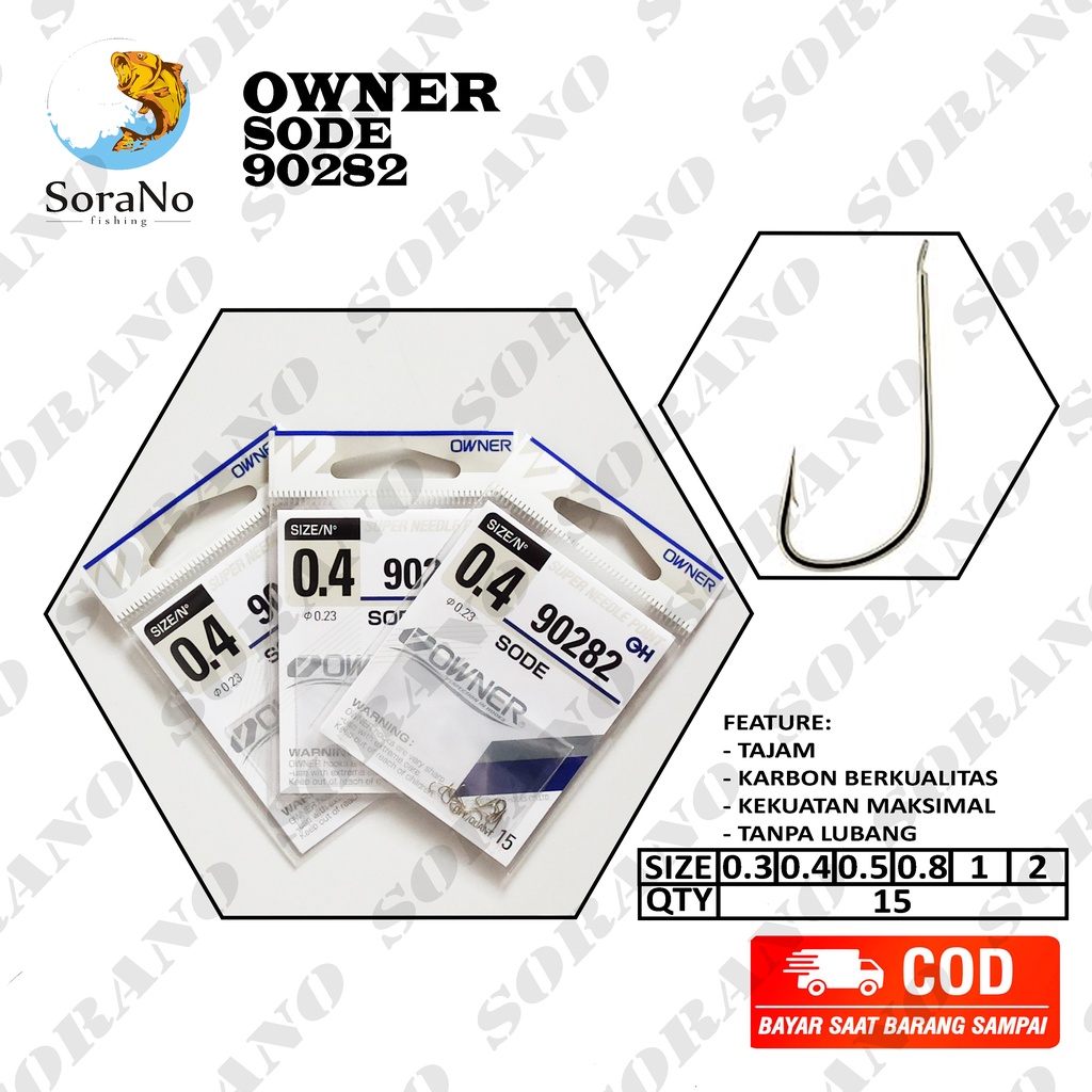 KAIL PANCING WADER UCENG MICRO FISHING OWNER | SODE 90282 | AKITAKITSUNE 9003 | UKURAN  0,3  0,4  0,