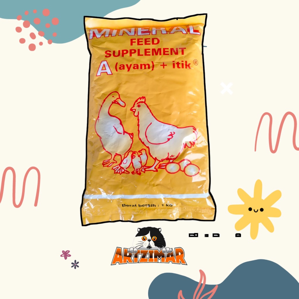 Medion Mineral Feed Supplement untuk Ayam dan Itik 1kg Suplemen untuk ayam dan itik