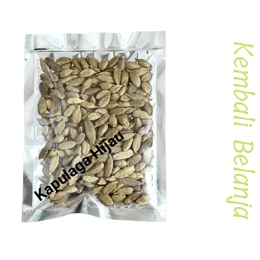 Kapulaga Hijau Per Biji /Kapulogo Hijau 1 Biji/ Green Cardamom