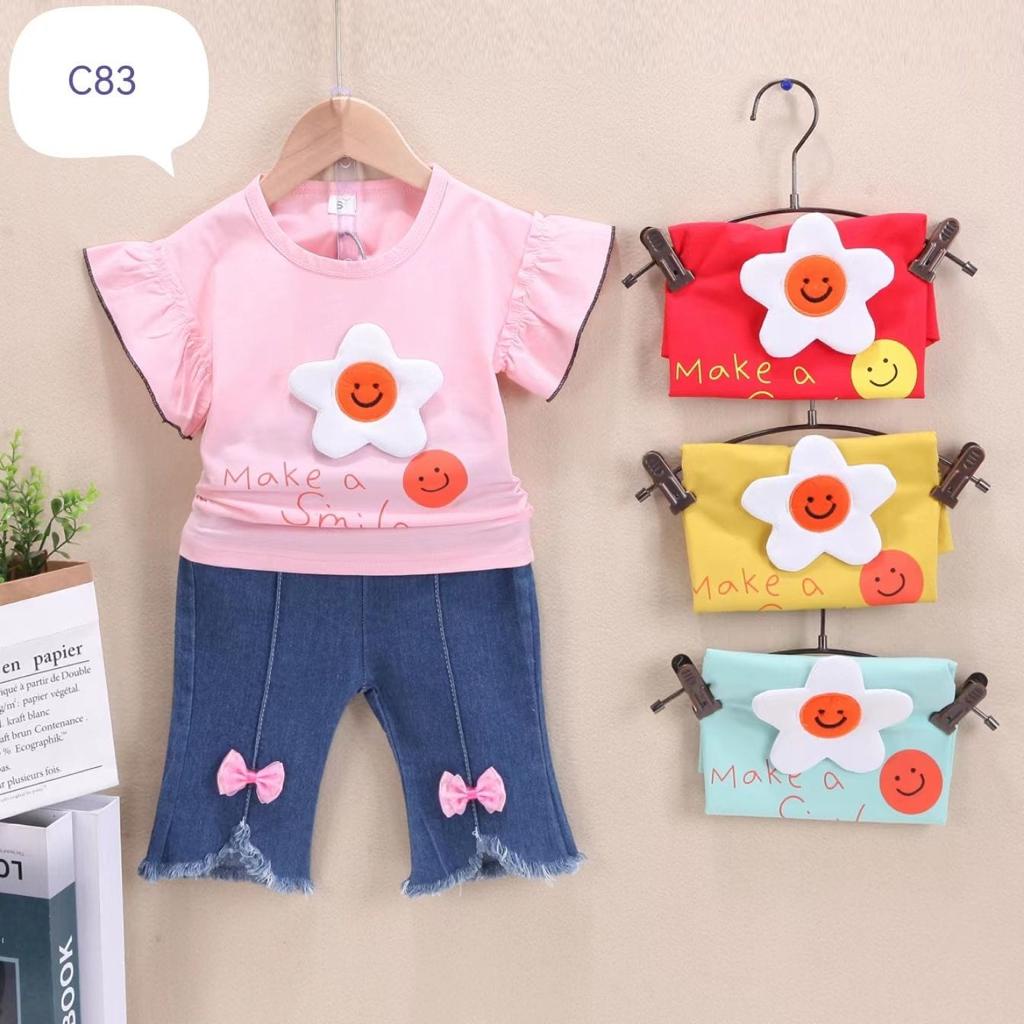 SETELAN ANAK CEWEK JEANS IMPORT / SETELAN ANAK PEREMPUAN