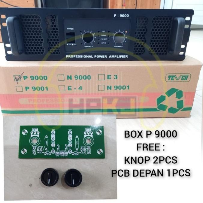 &<&<&<&] BOX POWER AMPLIFIER 3U P 9000 box power p9000 P9000