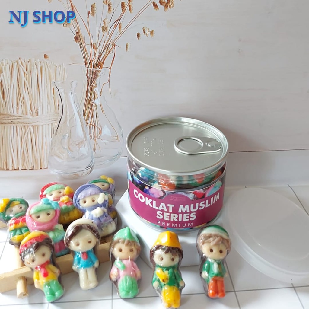 

[Coklat Original] - Can Coklat Muslim Series Homemade Coklat Miniature Boneka Kualitas Premium