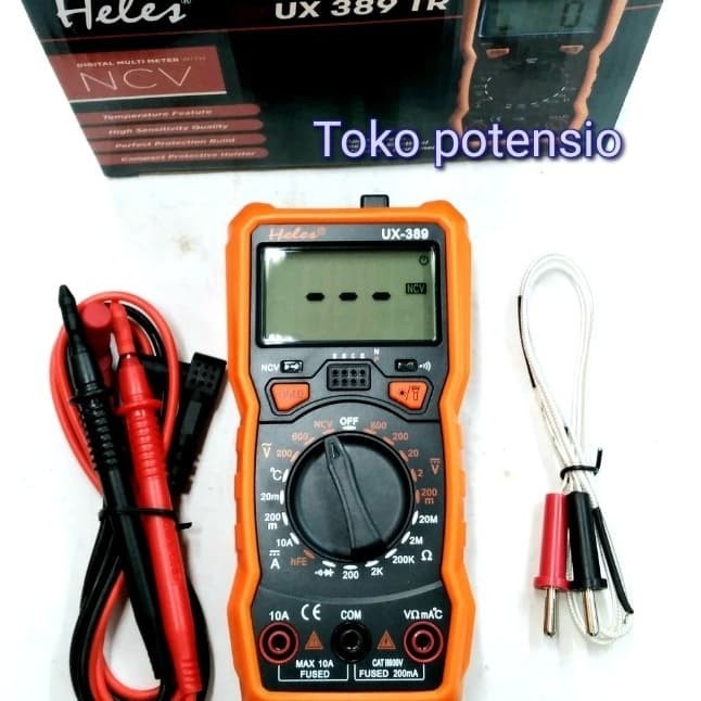 Terlaris Multi Tester Heles Ux-389 Digital