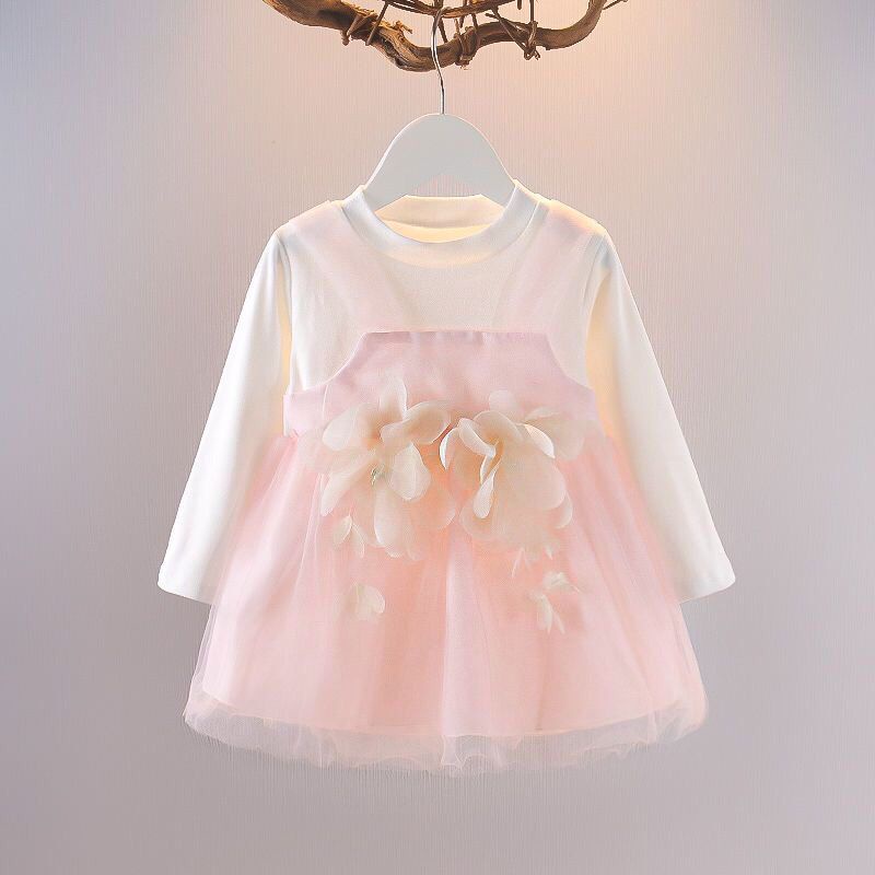 BARU LIA042 Ae cha Dress Anak Perempuan Korea Style Dres Kualitas Import