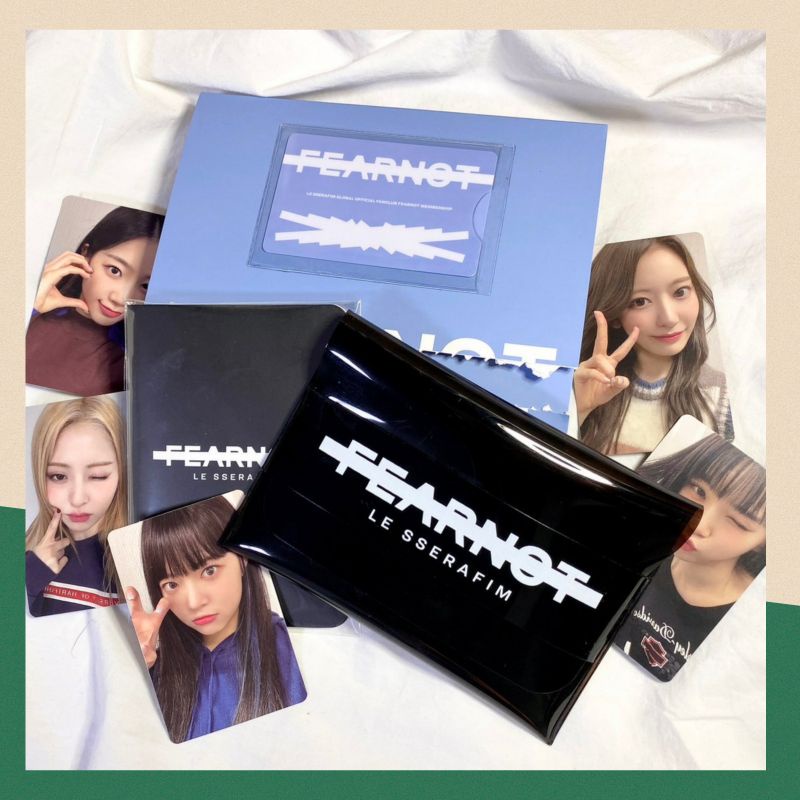 [Sharing] LE SSERAFIM FEARNOT WELCOME GIFT