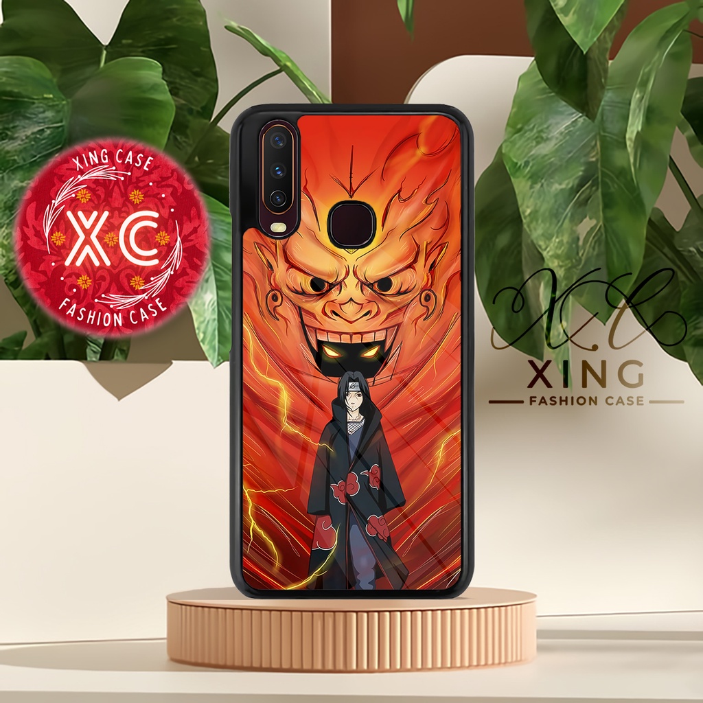 |AN05| XING CASE HP VIVO Y12 Y15 Y17 GLOSSY KILAU EFEK KACA | REQUEST CASE HP CUSTOM SOFTCASE HARDCA