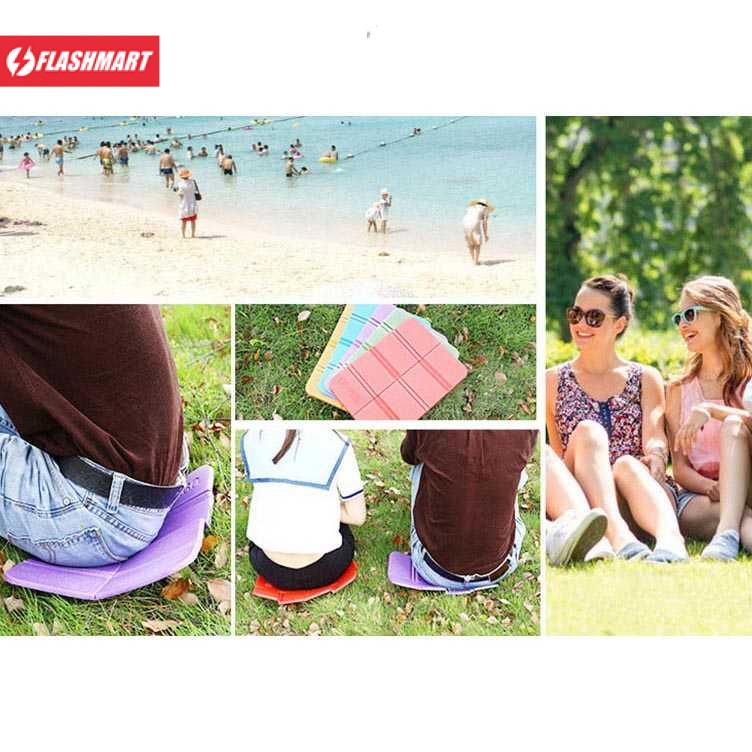 Flashmart Kursi Lipat Matras Camping Hiking Foldable Cushion Seat - X1812