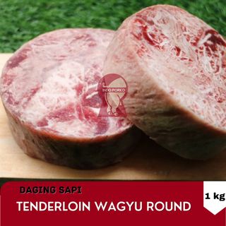 

Wagyu Round Tenderloin Beef Meltique Steak / Daging Sapi Meltik 1 kg