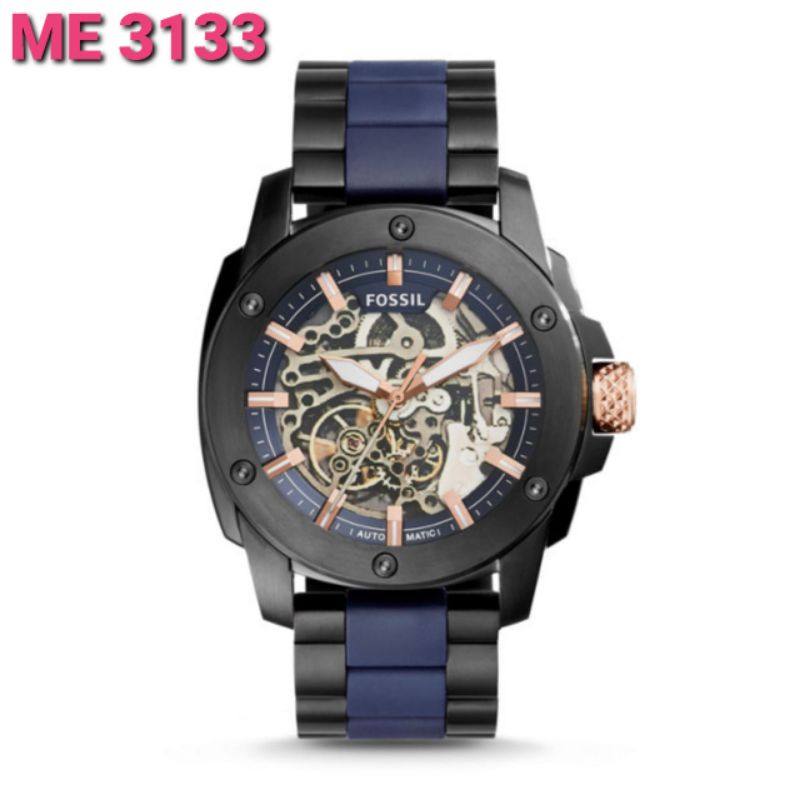 JAM TANGAN PRIA FOSSIL ME 3133 AUTHOMATIC ORIGINAL GARANSI 1 TAHUN