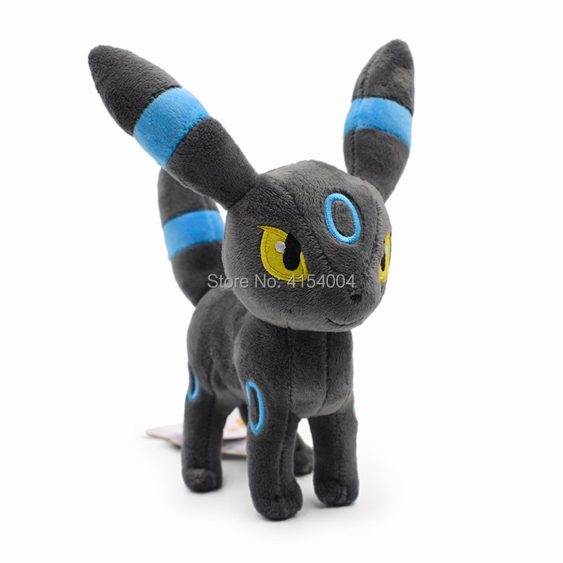 TAKARA TOMY Pokemon Standing Shiny Umbreon Vaporeon Espeon Sylveon Animal Stuffed Plush Quality Cart