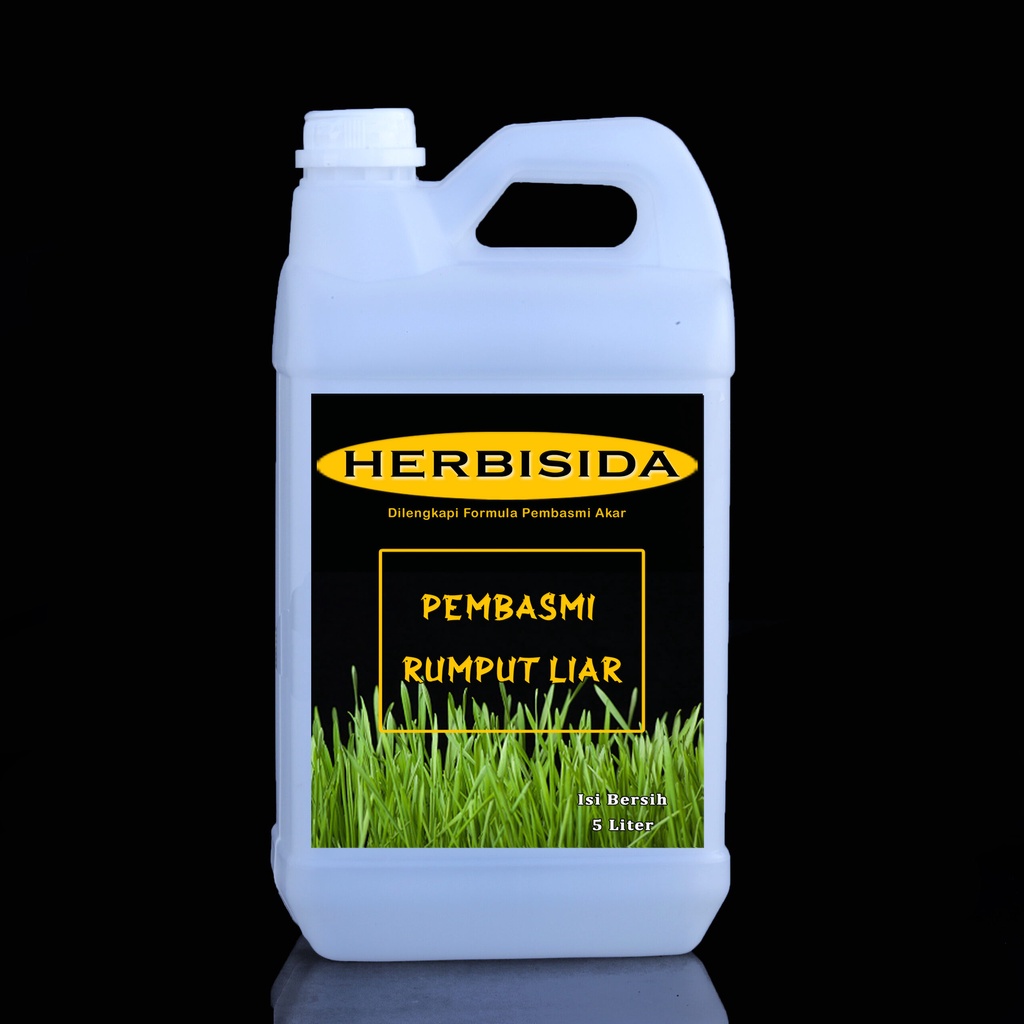 HERBISIDA 5 liter - obat rumput / pembasmi rumput liar / racun rumput siap pakai