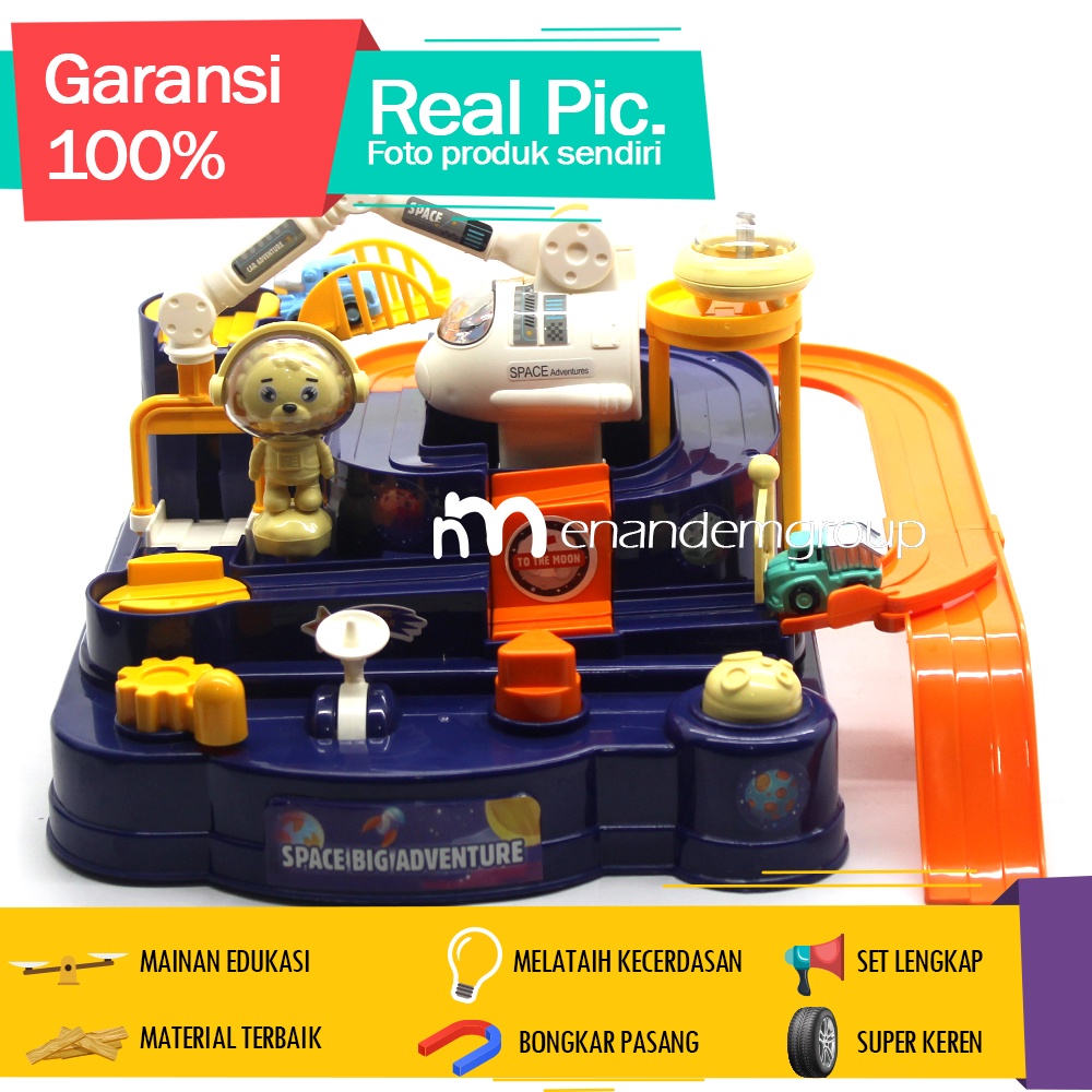Mainan Anak Edukasi Mobil Mobilan Kota Car City Space Big Adventure