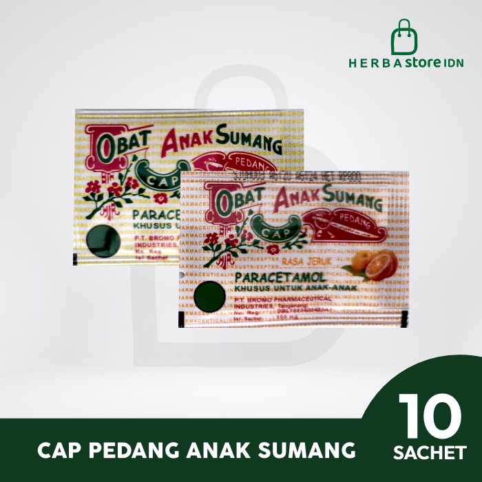 Cap Pedang Obat Anak Sumang - Obat Puyer