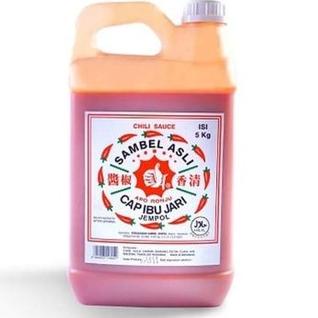 

☆ Sambel asli Cap IBU JARI JEMPOL 5kg/jerigen ❋