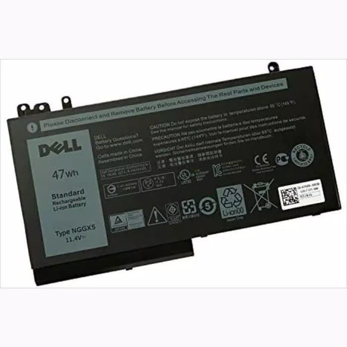 Baterai NGGX JY8D6 0JY8D6 954DF Dell Latitude E5270 E5470 E5570 NGGX5