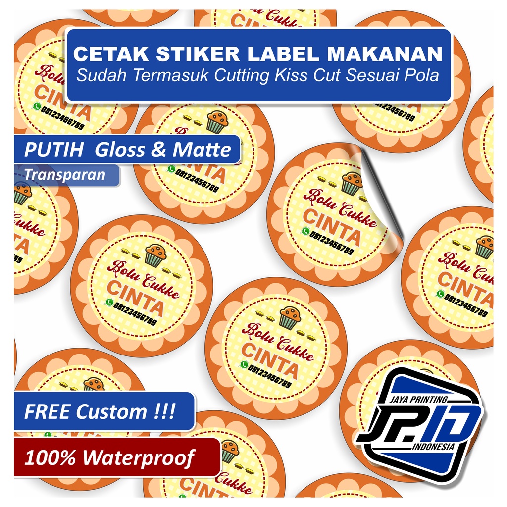 

JP Store Cetak Sticker Pack Label Vinyl / Transparan A3+ | Stiker Pack 1set Isi Banyak Bisa Custom