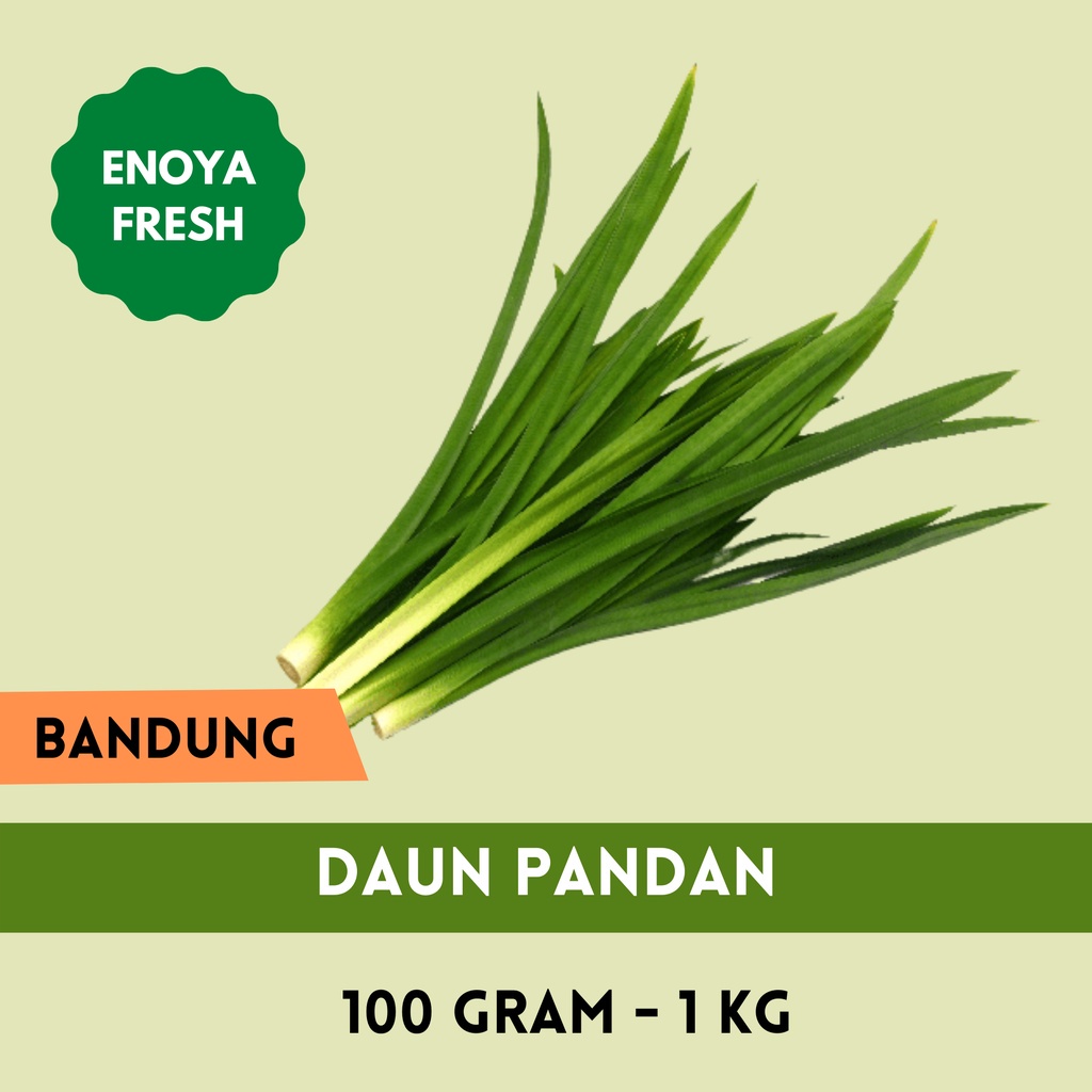 

Daun Pandan 100 gram - 1 kg Bandung