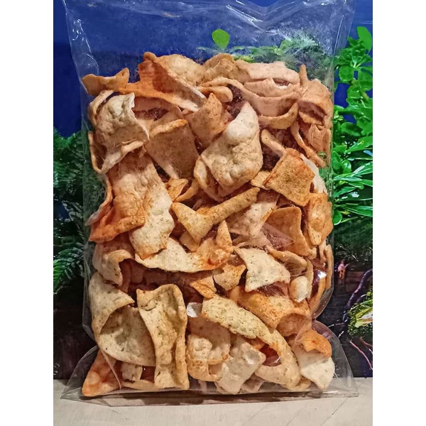 

kerupuk slondok pedas dan ori 250gr