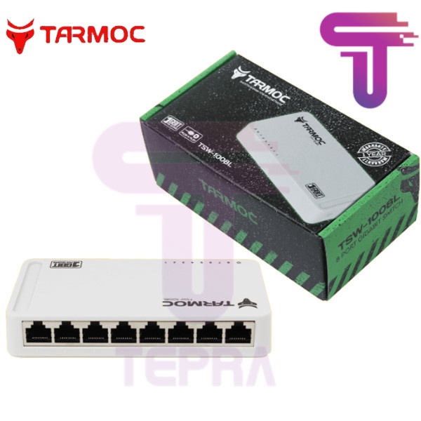 Tarmoc TSW-1008L Switch Unmanage 8 port Gigabit Plastic Case