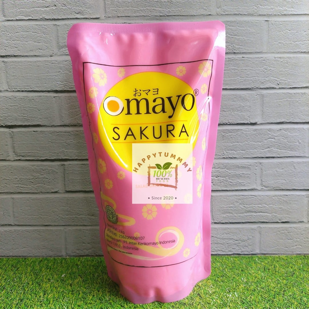 HPT - OMAYO MAYONAISE 1 KG SAKURA MAYONNAISE HALAL JEPANG