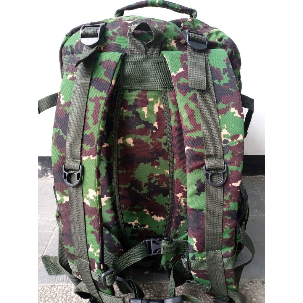 Tas Lebanon Jumbo/Ransel Loreng/Tas Punggung Doreng NKRI/Army/TNI/Airsoft/PERBAKIN/Tactical