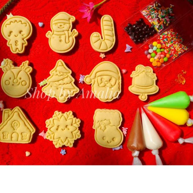

♙ DIY Decorating Cookies Kit Christmas Edition/Natal (Big Size) ♜