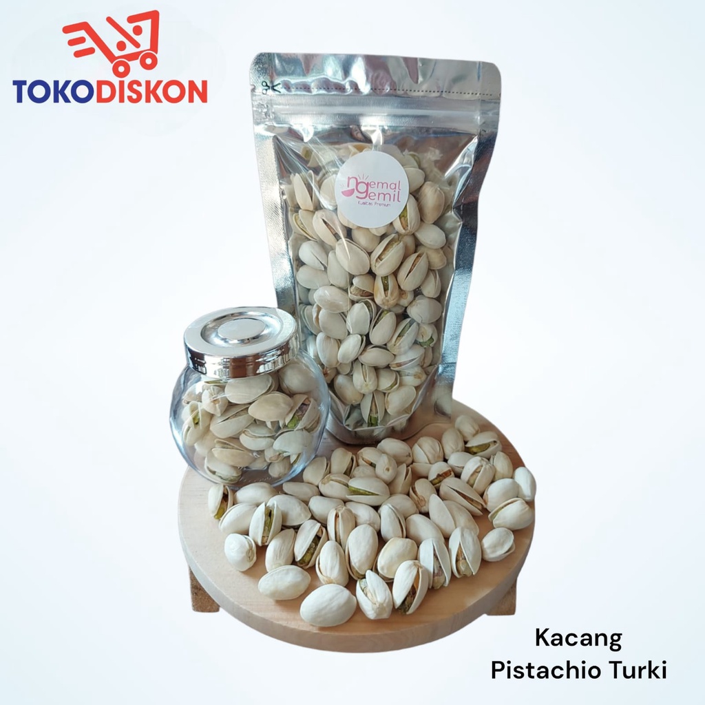 

Kacang Pistachio Turki Roasted Pistacio Fustuk Kualitas Premium