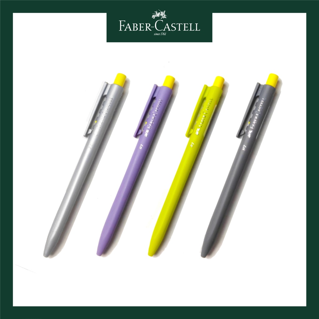 Pulpen Faber Castell P7 pastel/Pen Faber P7/Pen warna pastel random