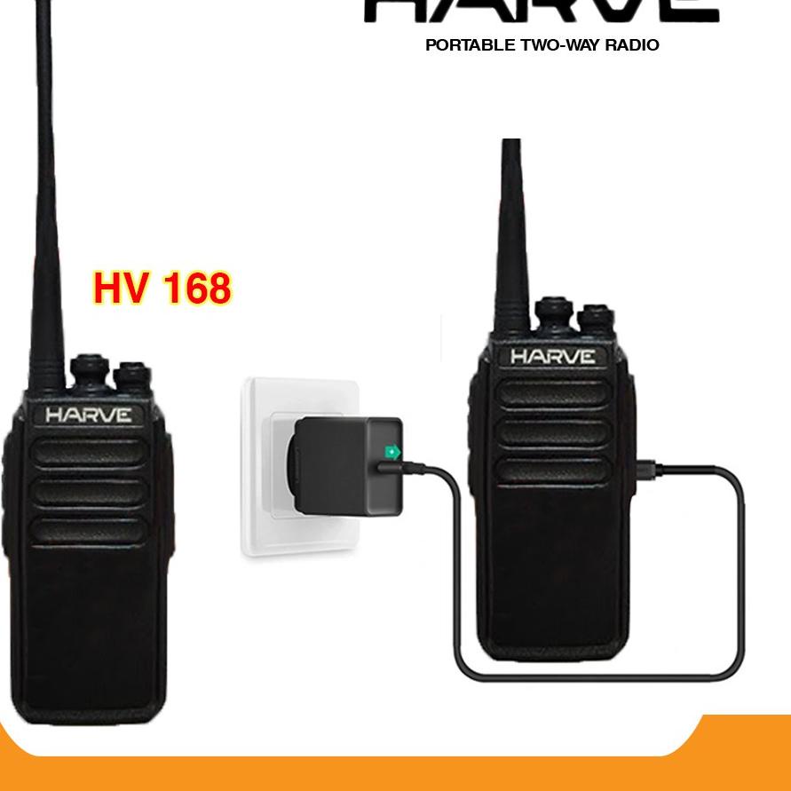 ☟ Handy Talkie Harve HV-168 / HT HARVE-168 HT Harve 168 Usb Charge Single Band ❈