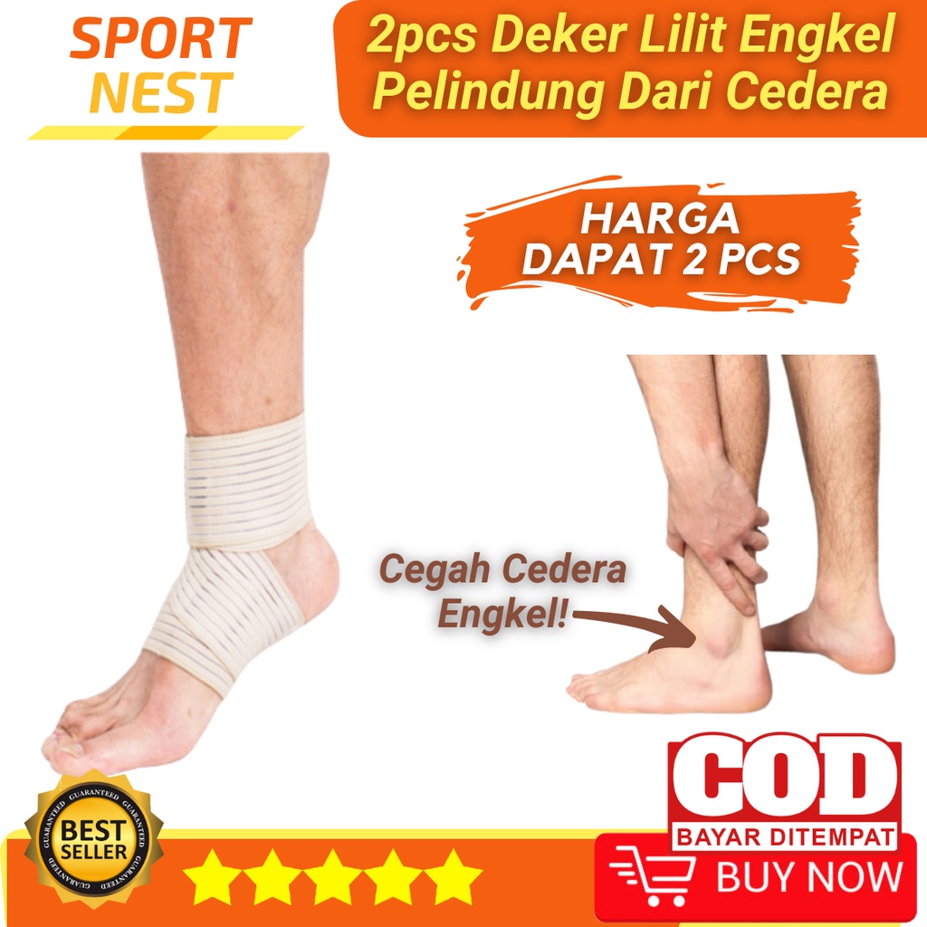 Deker Lilit Pelindung Engkel Kaki Deker Engkel Kaki Alat Olahraga Outdoor Kaos Kaki Engkel Kaki