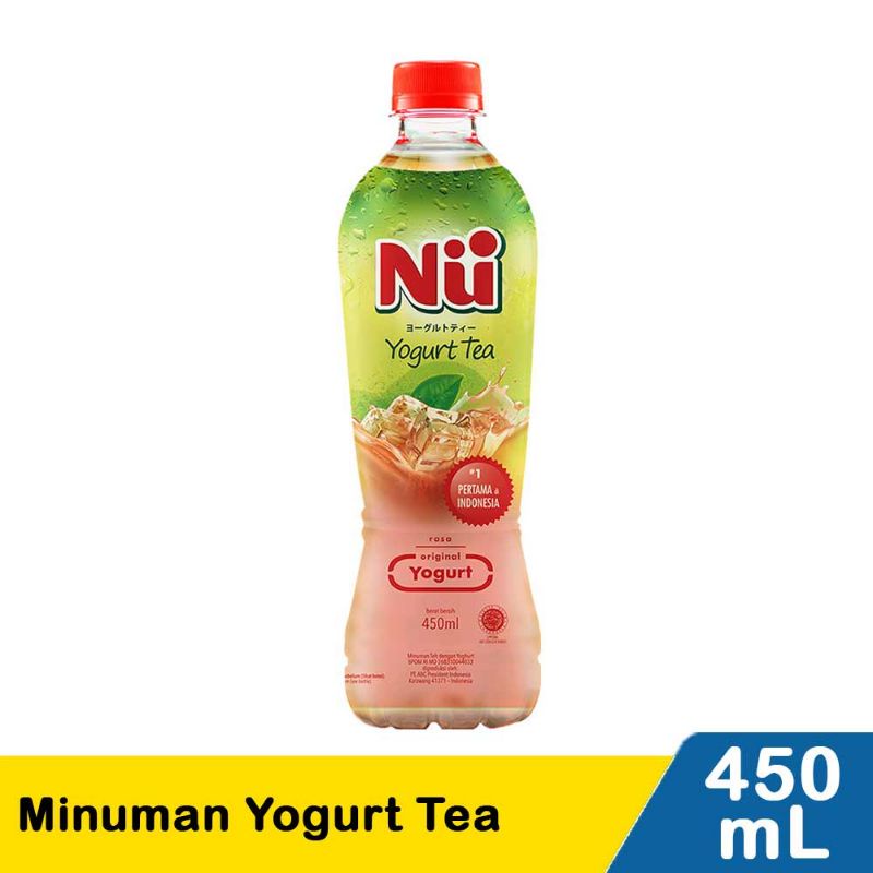 

Nu Minuman Yogurt Tea 450Ml