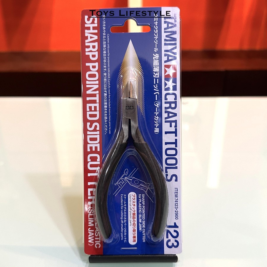 Tamiya Mini 4WD Craft Tools Sharp Pointed Side Cutter (Slim Jaw)