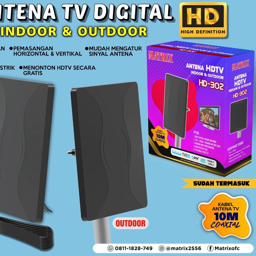◘ Matrix Antena Digital HD-302 ✱