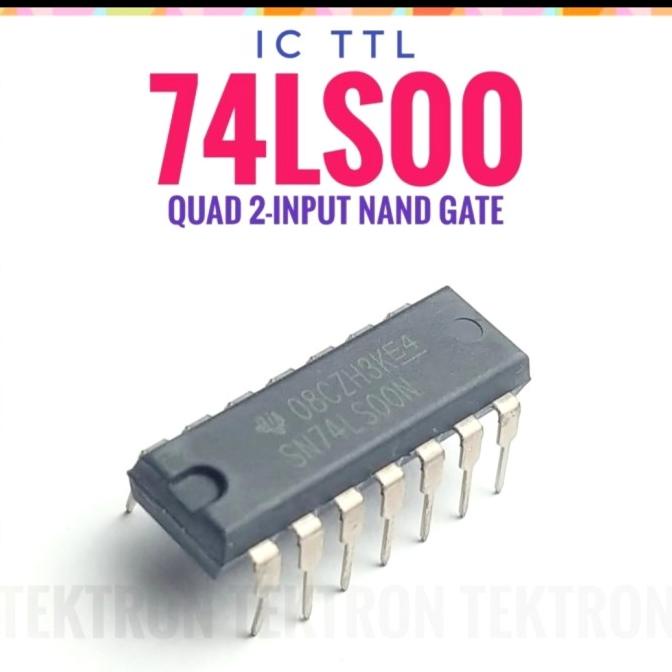 Jual (PWJP) 74LS00 7400 IC TTL QUAD 2 INPUT NAND GATE | Shopee Indonesia