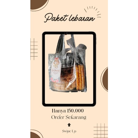 

kue kering paket lebaran hampers