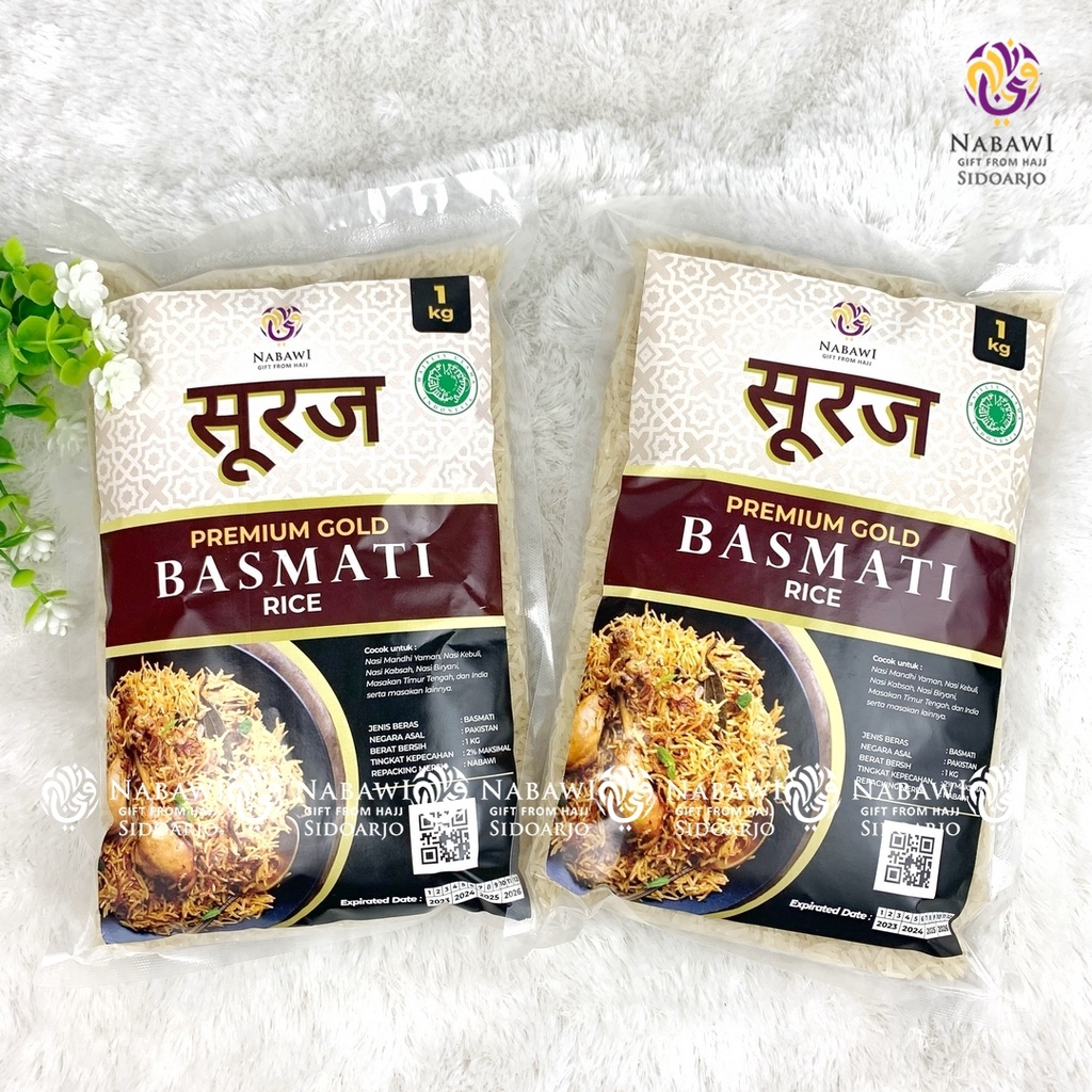 

Beras Basmati 1 Kg Bundle Bumbu Instan Khas Masakan Timur Tengah Nasi Biryani Kebuli Kabsa Nabawi Sidoarjo