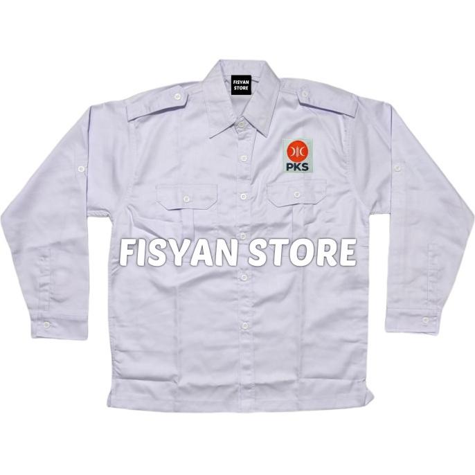 Kemeja PKS | Kemeja Lapangan Lengan Panjang