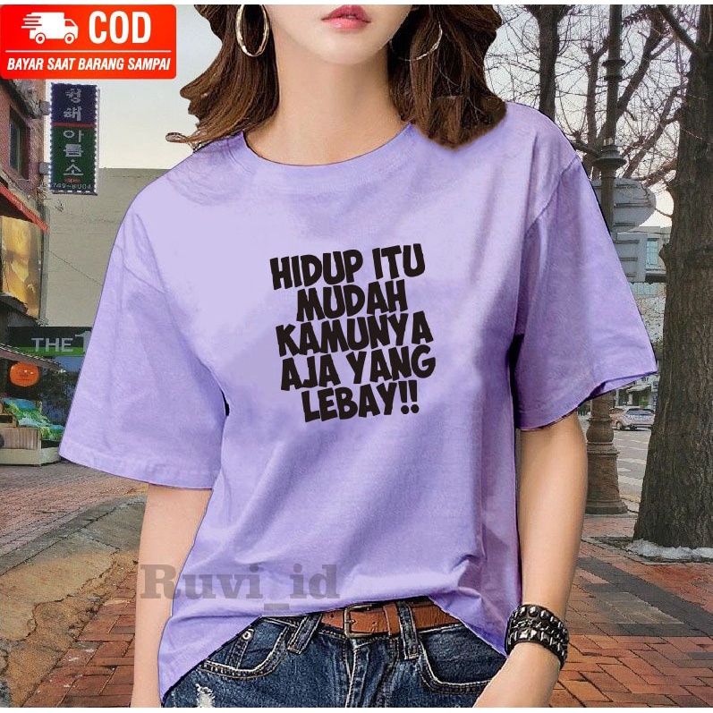 Ruvi_id-KAOS DISTRO / BELI 3 GRATIS HEADSET EXTRA BAS / KAOS WANITA/ KAOS PRIA / KAOS WANITA KOREAN STYLE / BAJU WANITA KEKINIAN VIRAL / BAJU WANITA OOTD / KAOS OBLONG / T-SHIRT / KAOS CEWEK OVERSIZE / KAOS REMAJA / KAOS IMPORT / BAHAN KATUN MURAH