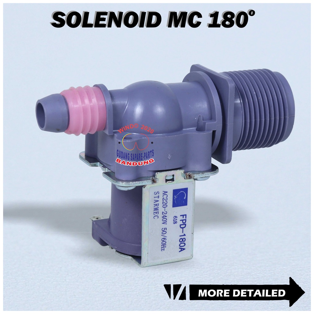 SLONOID MESIN CUCI FPD 180 | WATER INLET | OTOMATIS MASUK AIR MESIN CUCI | OTOMATIS MESIN CUCI | SOLONOID