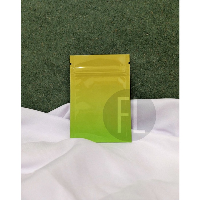 Foilku Kemasan Sachet Ziplock Warna [Isi Kapasitas 15-25Gram] - Harga 100Pcs