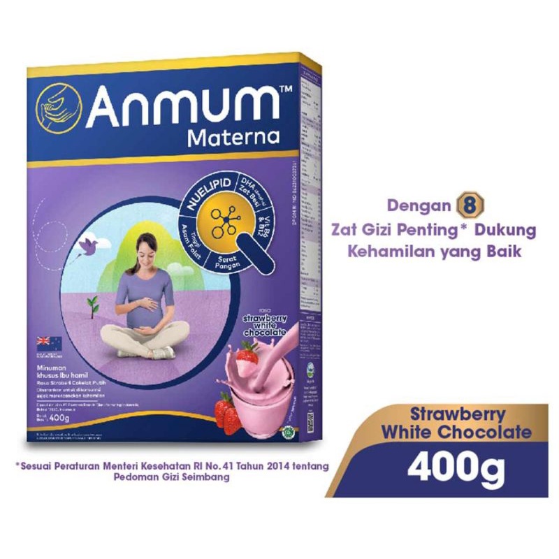 Anmum materna susu ibu hamil coklat stober 400gram
