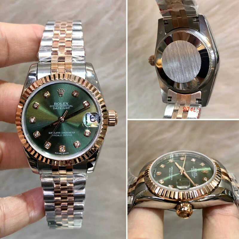Jam tangan wanita rolex automatic swiss super premium