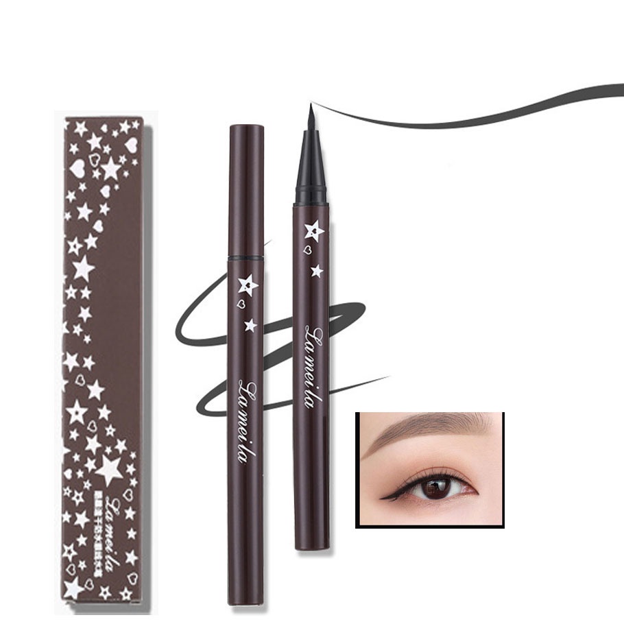 LAMEILA EYELINER WATERPROOF &amp; LONG LASTING KODE 808