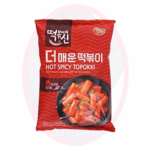 

DONG WON TOPOKKI KOREA / KUE BERAS DENGAN BUMBU SUP KOREA