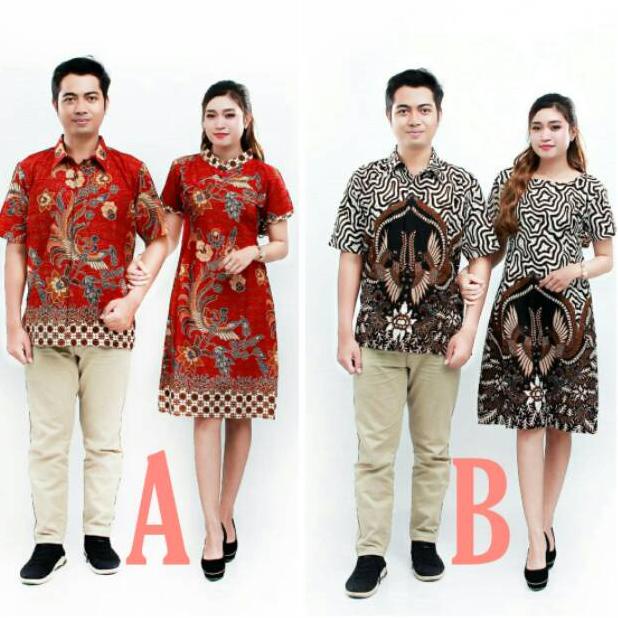 TERBAIK COUPLE BATIK-BATIK COUPLE-DRESS-KEMEJA-BATIK