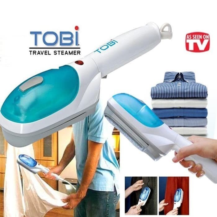 Seterika Gosokan Uap Tobi travel steamer Baju
