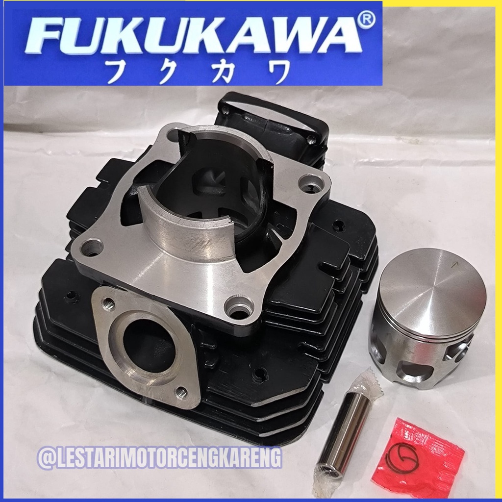 CYLINDER BLOK SEHER BORING PISTON KIT RXK RXKING RX KING FUKUKAWA