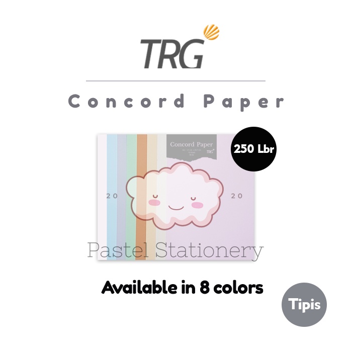 

TRG Kertas Concord Concorde Paper A4 Tipis 90gr Isi 250 Lembar